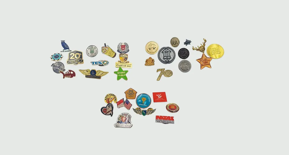 Enamel Pins vs Printed / Epoxy Pins vs Plated Pins