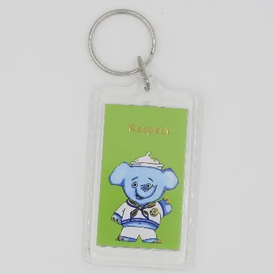 Acrylic Plastic Keychain | Klassic Resources