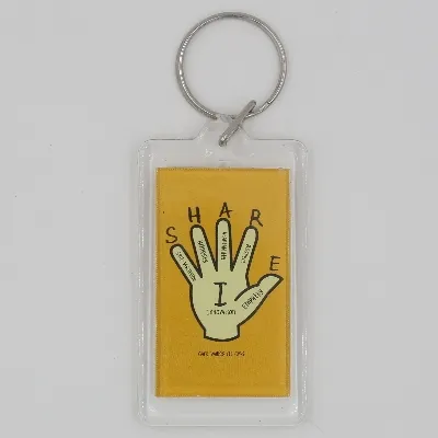 Acrylic Plastic Keychain