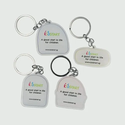 Acrylic Plastic Keychain | Klassic Resources