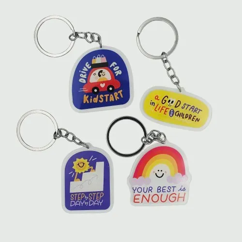 Acrylic Plastic Keychain