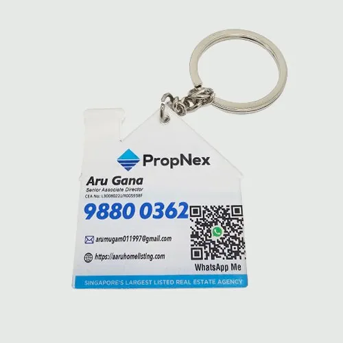 Acrylic Plastic Keychain