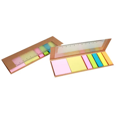 Post It Pad with Ruler