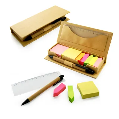Post It Pad with Ruler and Pen