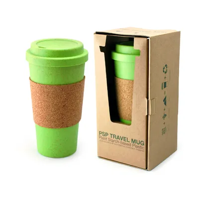 Mug with Cork Sleeve