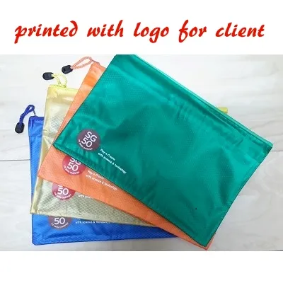 Document Bag with Zip