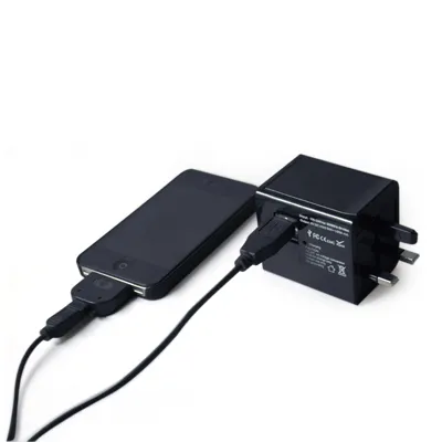 Universal AC USB Charger with Power Bank