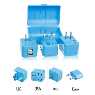 Universal Travel Adaptor - 2USB