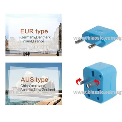 Universal Travel Adaptor - 2USB