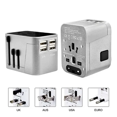 Travel Adaptor with 4 USB Port