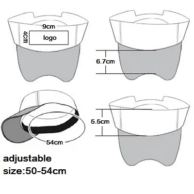 Sport Cap with Open Top (Children's Size)