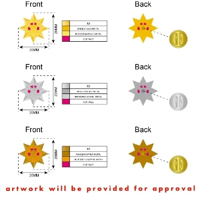 Collar Pin / Lapel Pin/ Badge