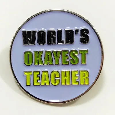 Teacher Day Collar Pin/Lapel Pin/Badge