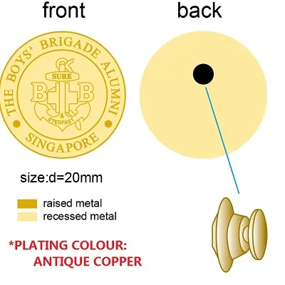 Collar Pin / Lapel Pin/ Badge